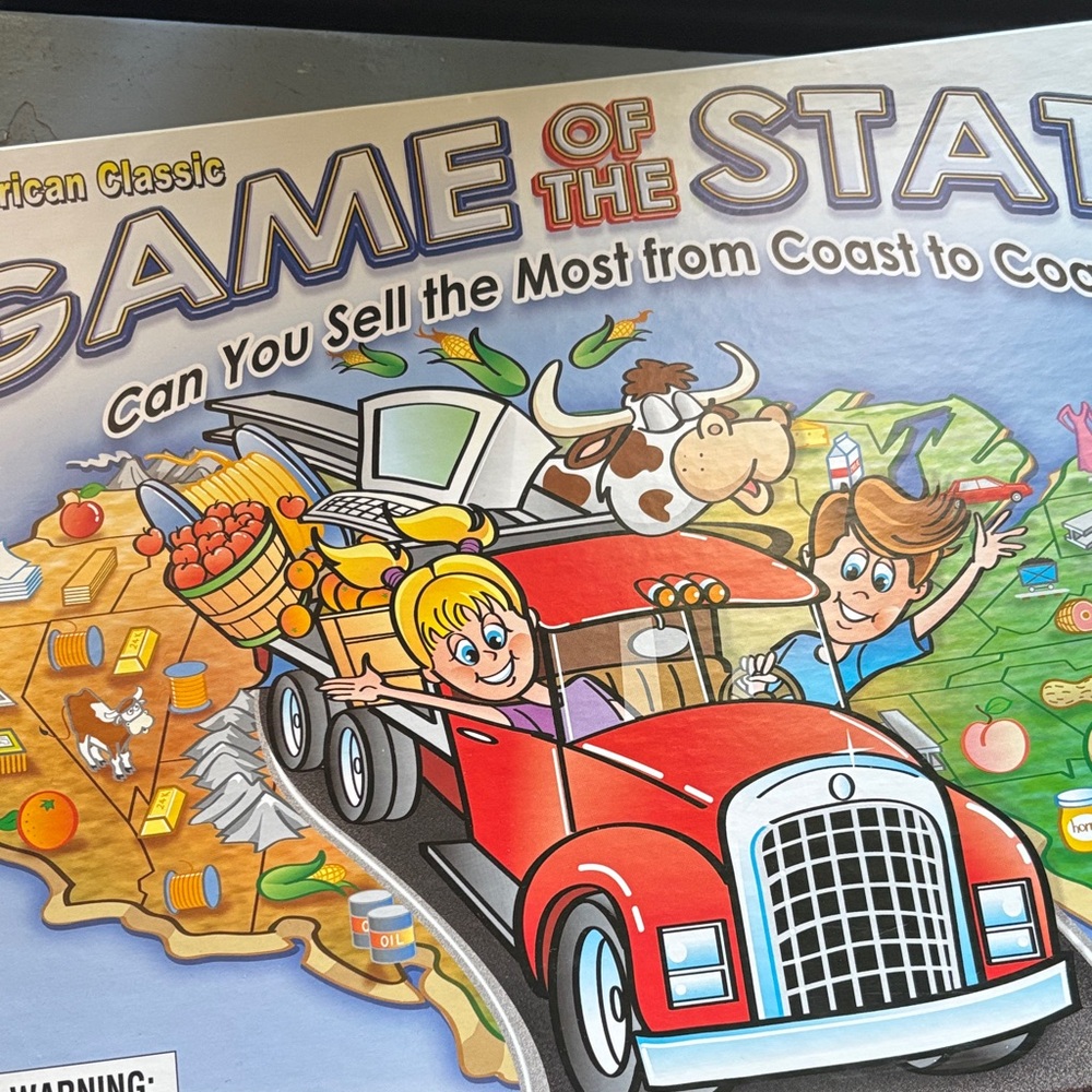 Game of the States Board Game